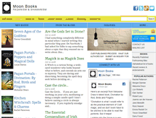 Tablet Screenshot of moon-books.net